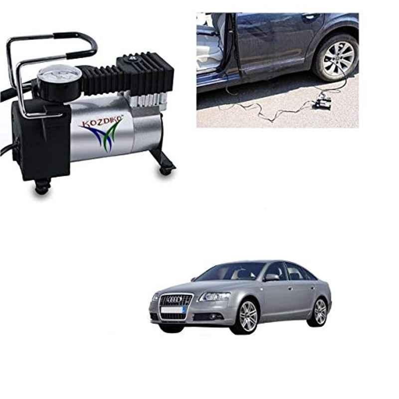 Kozdiko 12V DC Heavy Duty Metal Tyre Inflator for Audi A6, Tyre_Inflator_D223