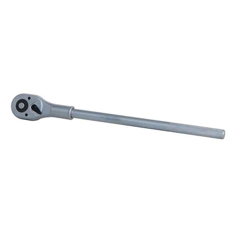 Durelo 3/4 inch Chrome Vanadium Steel Heavy Duty Reversible Ratchet Handle, D-2715