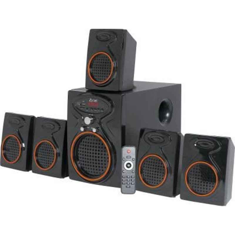Zytel 20W 5.1 Channel Black Bluetooth Home Theatre System