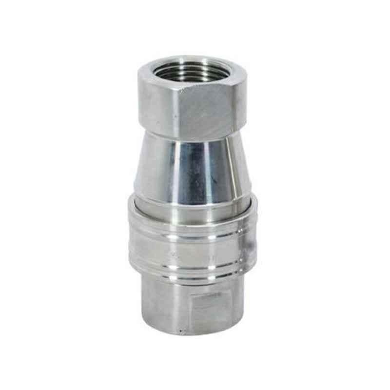 SFI 3/4 inch Mild Steel Double Check Valve (DC) Quick Release Coupling