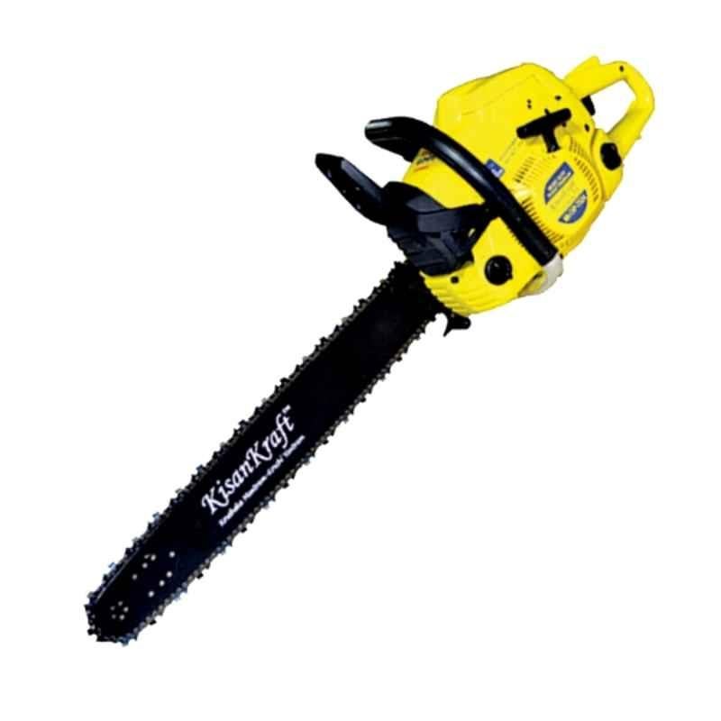 Kisankraft 20 inch 10000rpm Yellow Electric Chainsaw, AY-CSP-6122
