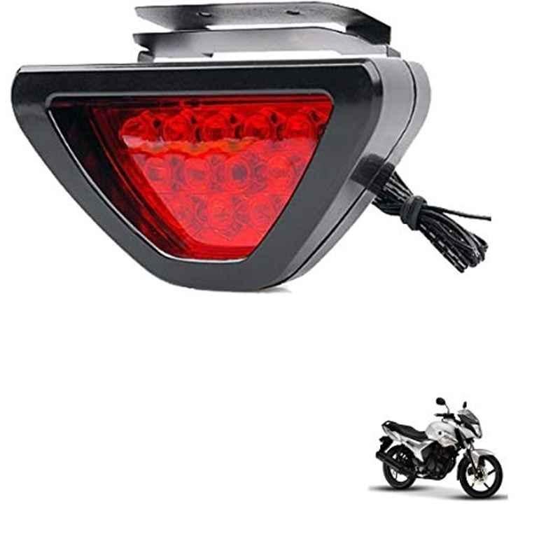 Kozdiko 12 LED Triangle Shape Bike Brake Light with Flash Mode for Yamaha SZR03, koz_94743