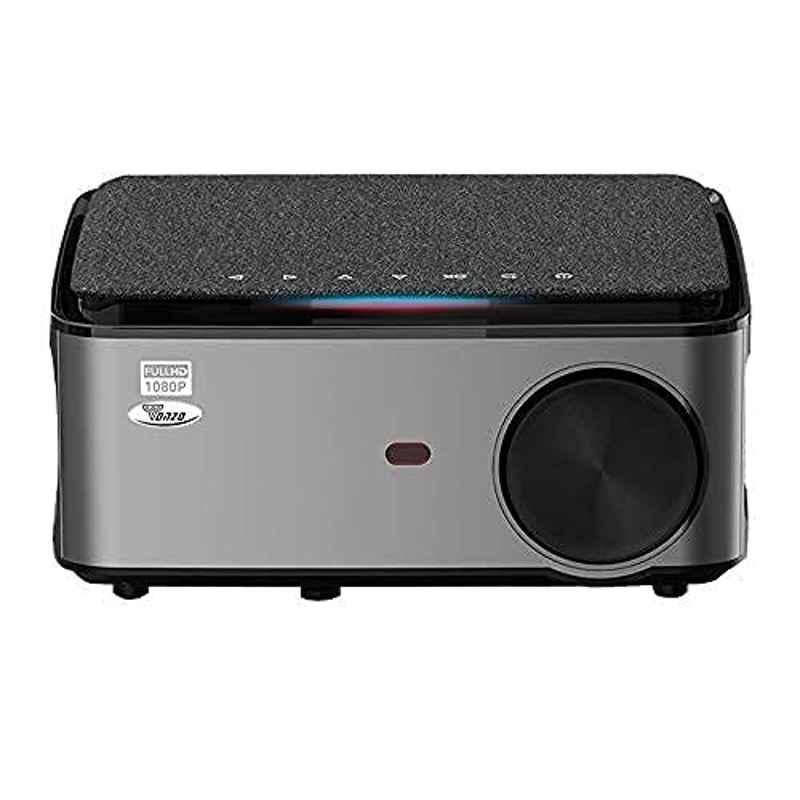 Tonzo LS 418 6500lm Android 9.0 Portable Bluetooth LED Projector 1080p Native 4K Support|WiFi, BT, USB & HDMI|300'' Screen Size|1 Year Warranty