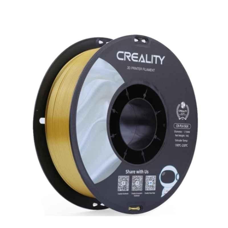 3Idea Creality 1kg 1.75mm CR-Silk & PLA Gold & Silver 3D Printing Filament, 3IDEA-CRE-CR-SILK-PLA-GLD-SLR