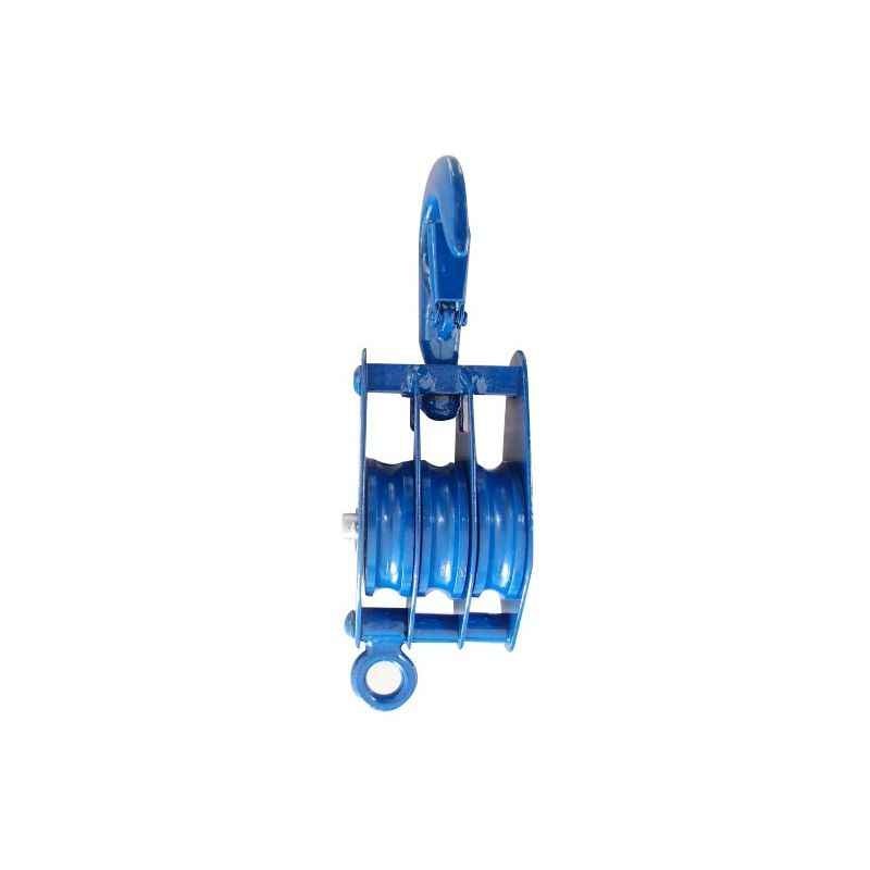 Kepro 1 Ton Triple Sheave Manilla Rope Pulley Block, KMPP3006