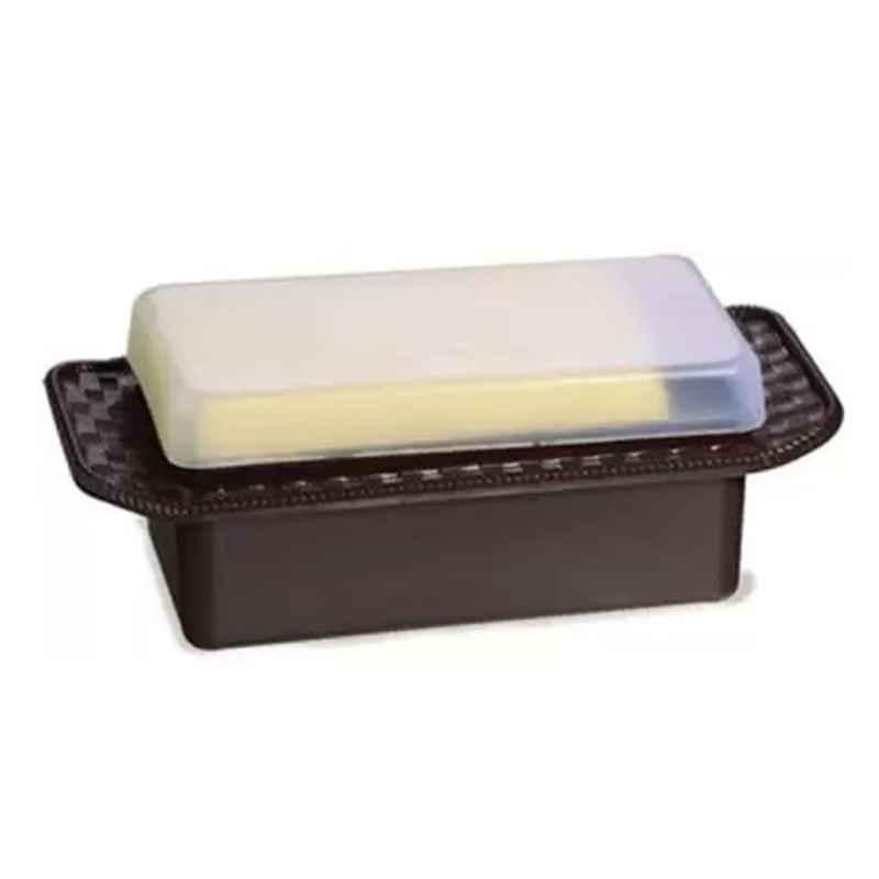 S&A Home Decor 500g Plastic Butter Container with Lid for Fridge
