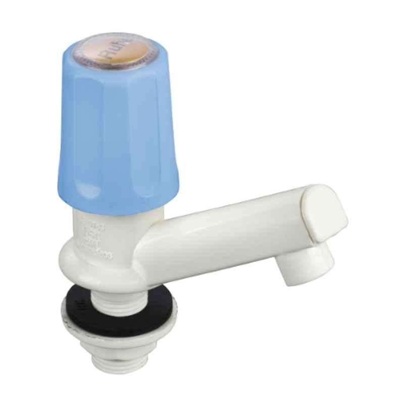 Ruhe Indigo Round PTMT Ivory Round Pillar Cock, 15-0408