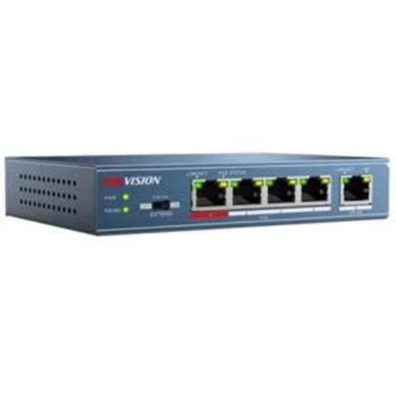 Hikvision 4-Ports 100Mbps Unmanaged Poe Swit Channel