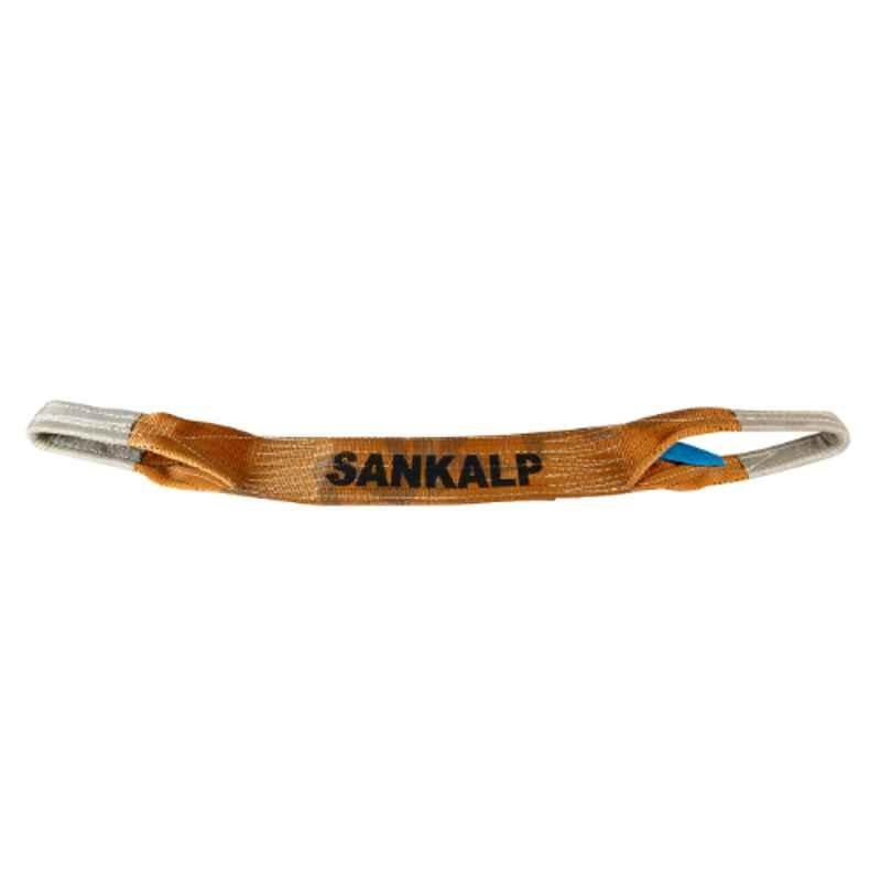 Sankalp 6 Ton 5m Polyester Brown Web Sling