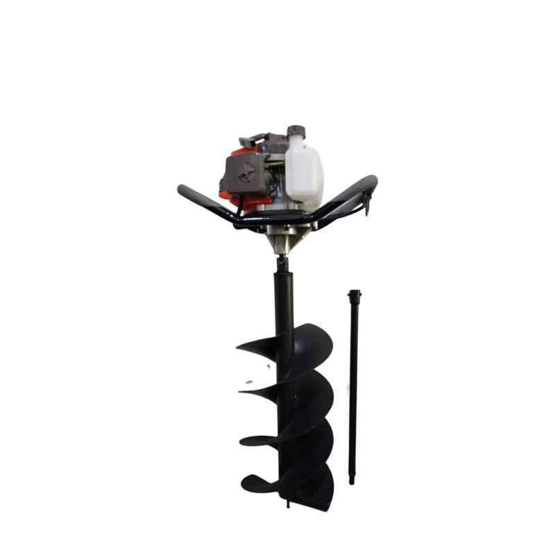 Mecstroke â€ŽMS-EADS300 68CC Heavy Duty Petrol Operated Earth Auger with 12 inch & 70cm Extension Pipe, SM352NR