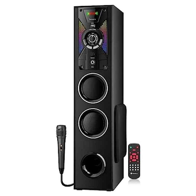Tronica Banjo-II 55W Black Bluetooth Tower Speaker