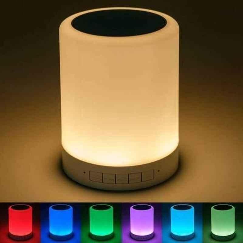DeoDap 6249 3W 5V Wireless LED Night Lamp with Speaker