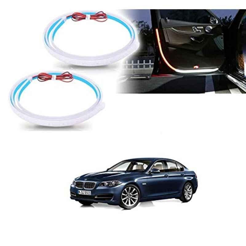 Kozdiko 2 Pcs 120cm Car Door Opening Warning LED Strips Safety Light Set for BMW 5 Series