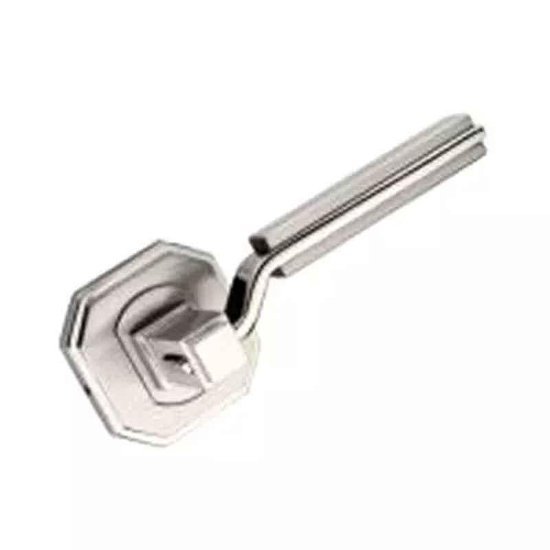 Bonus Premier 85mm Brass Matt Antique Finish Square Rose Mortice Lock Set, Door Thickness: 40-63 mm