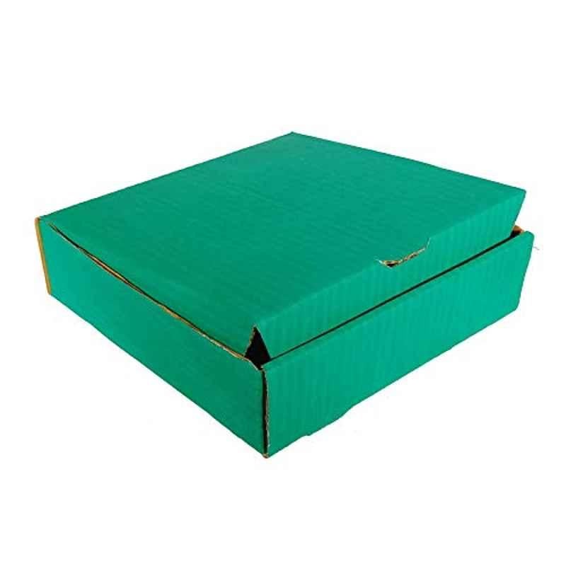 MM WILL CARE 7x7x1.5 inch 3 Ply White Cardboard Pizza Box, MMWILL1264, (Pack of 10)
