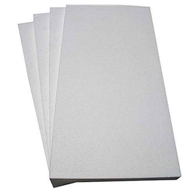MM WILL CARE 18 inch 16 inch White Thermocol Board, MMWILL1129, (Pack of 5)