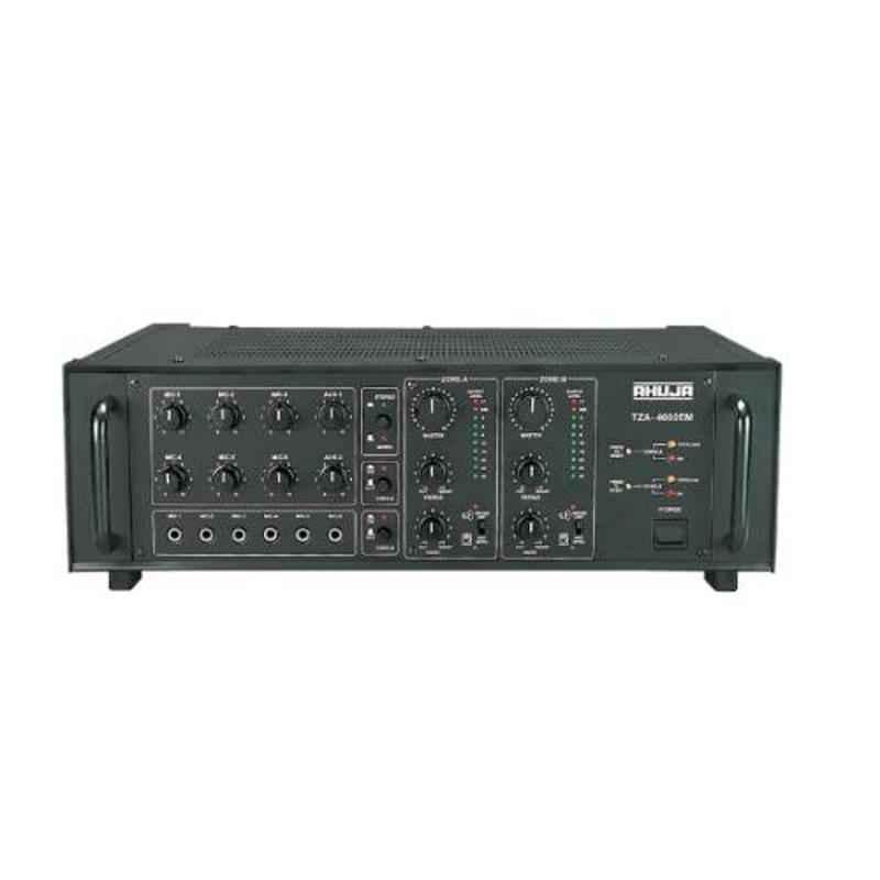Ahuja 50-60Hz 2 Zone PA Power Amplifiers, TZA-4000EM