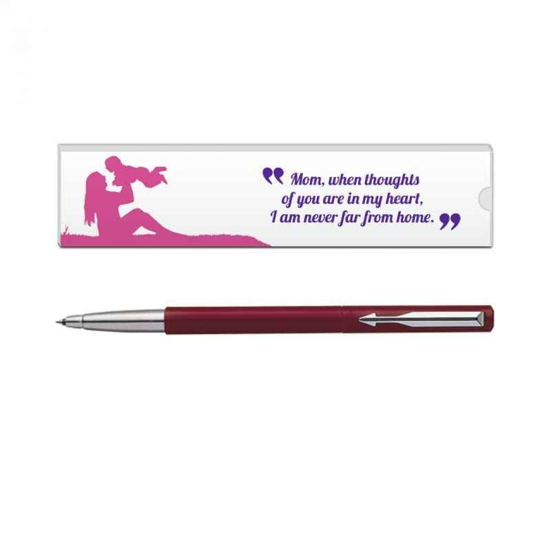 Parker Vector Standard CT Roller Ball Pen with Mom Quote-2, 9000020062