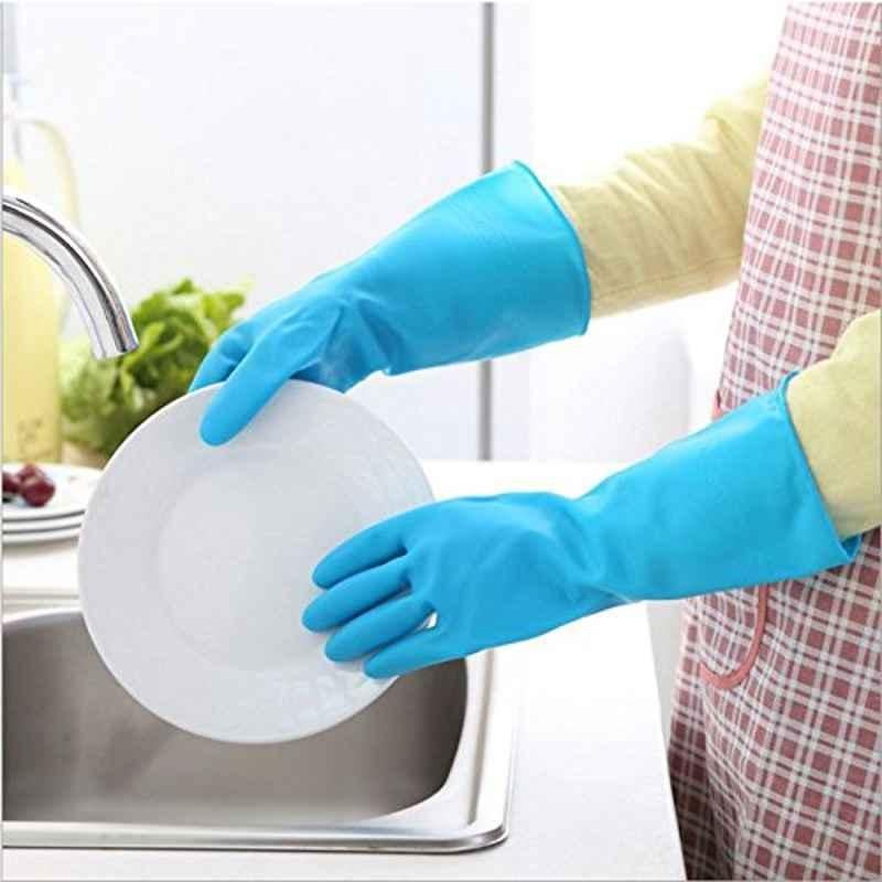 Shakuntla Max Plus Wet & Dry Latex Household Hand Gloves, Size: Free (Pack of 40)