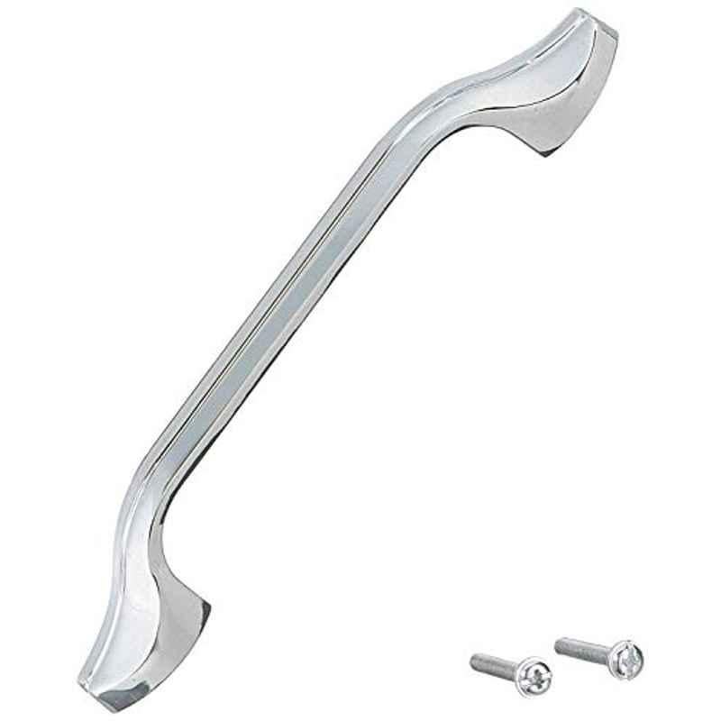 Aquieen 96mm Malleable Chrome Wardrobe Cabinet Pull Handle, CB21-96 (Pack of 2)