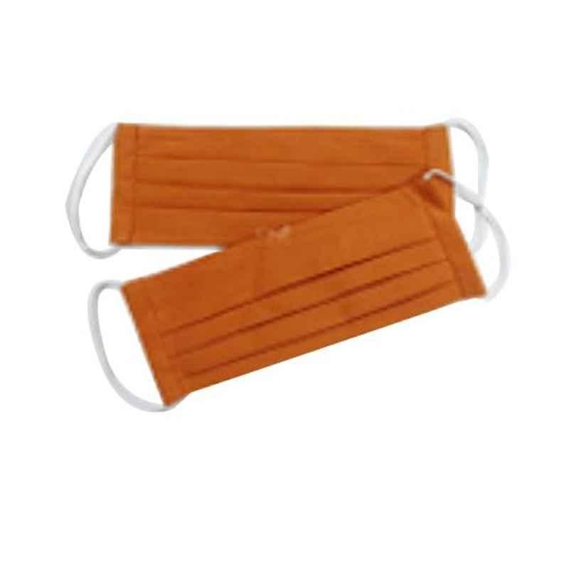 Ivillage 2 Pcs Large Cotton Rust 2 Layer Washable Face Mask Set, Mask01L (Pack of 100)