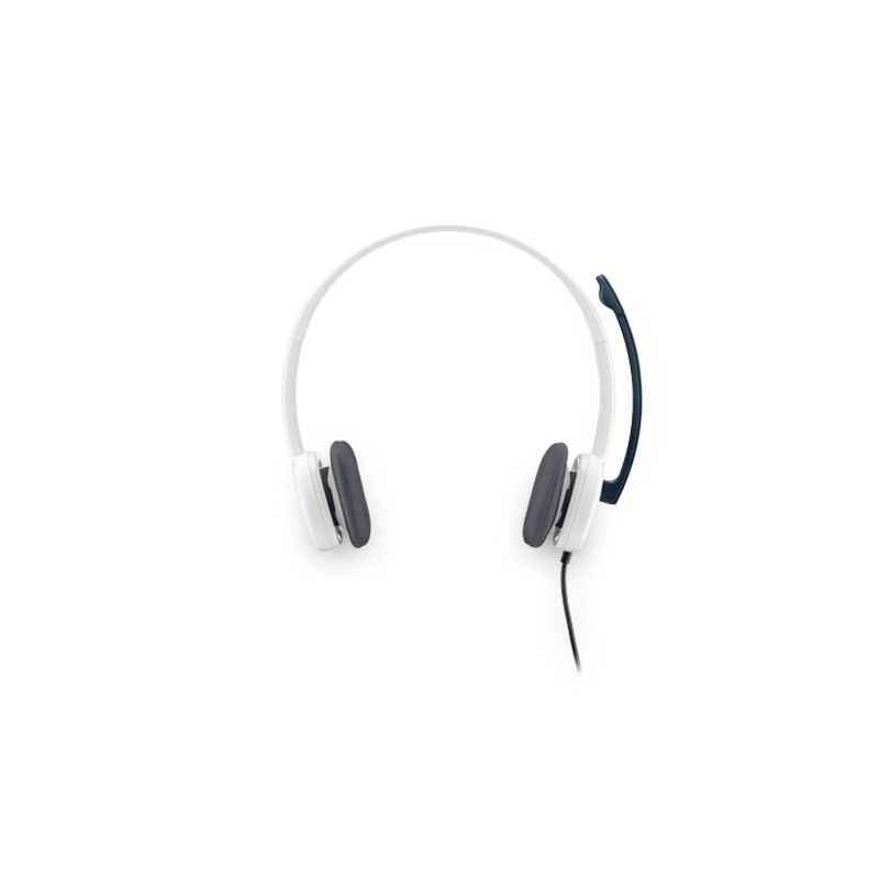 Logitech H150 White On-Ear Headphone with Mic