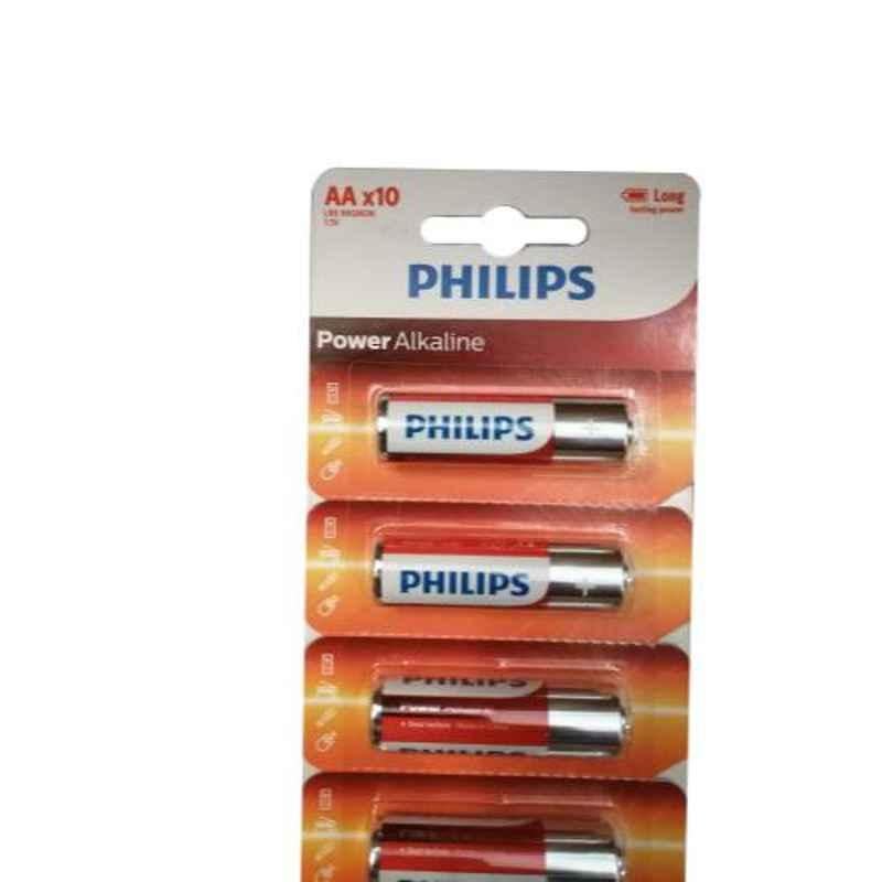 Philips LR6P10TS/97 1.5V Power Alkaline AA Battery, (Pack of 20)