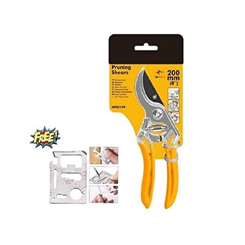 Krost Flower, Gardening Scissor, Leaf Cutter, Pruning Shear With Multi-Tool