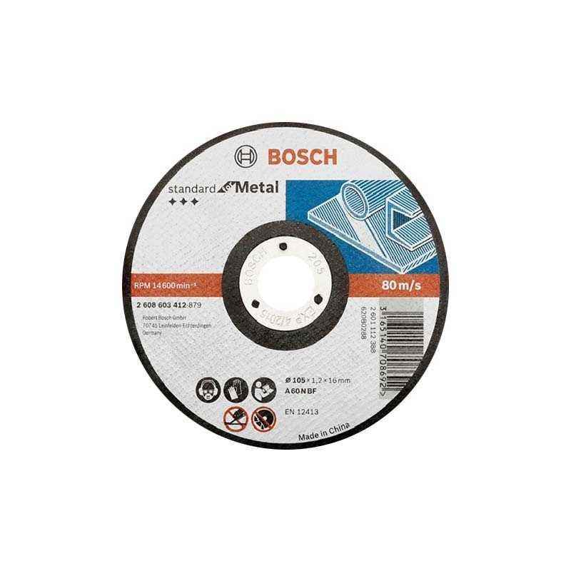 Bosch 4 Inch Cut Off Wheels, 2608603412 (Pack of 25)