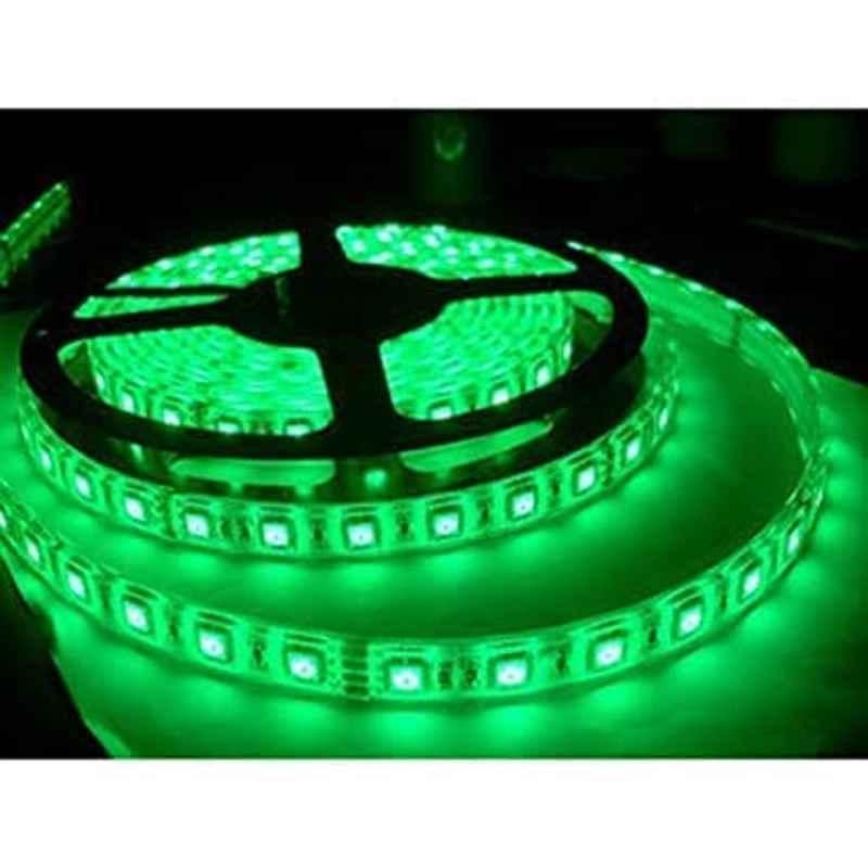 RSCT 50W 4m ABS Green Fall LED Strip Ceiling Light for Decorations with Adapter, â€Ž2835-12