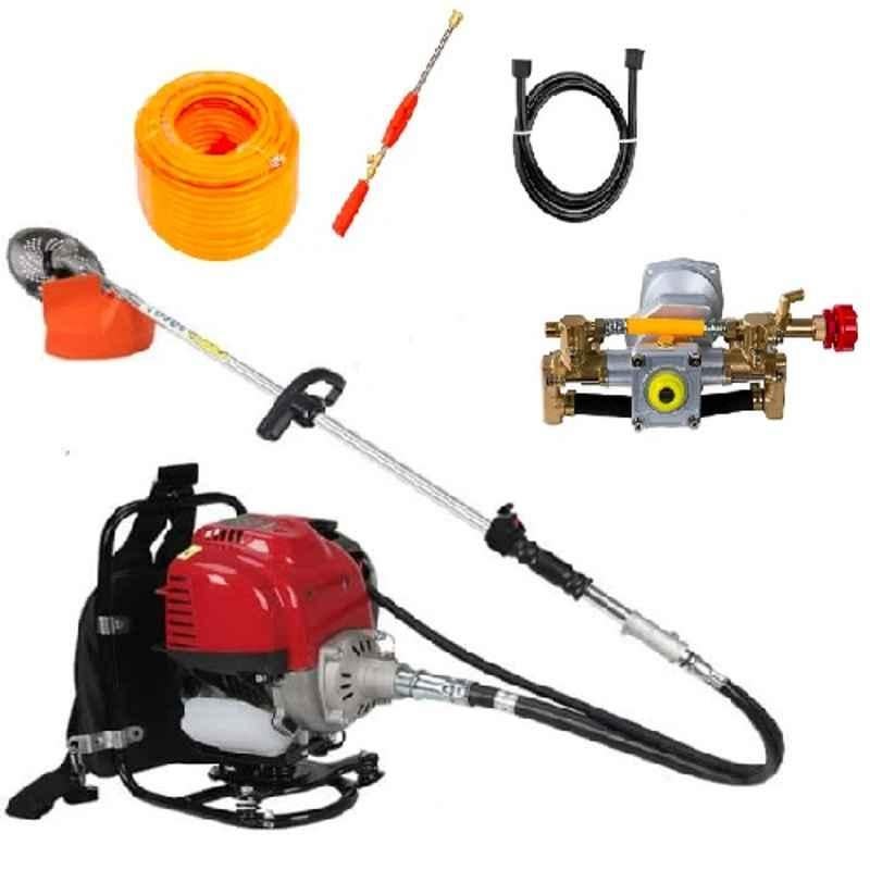 Greenleaf 1.7HP Backpack Brush Cutter with Power Sprayer Set, BP-GX-35 PS