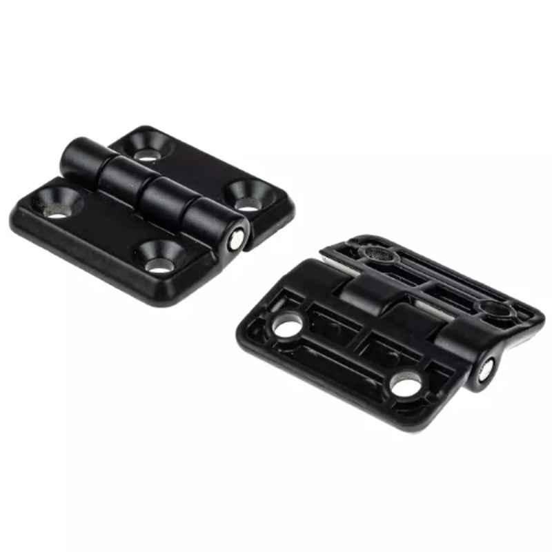 RS Pro 40x5mm Die Cast Zinc Powder Coated Finish Butt Hinge, 1241898