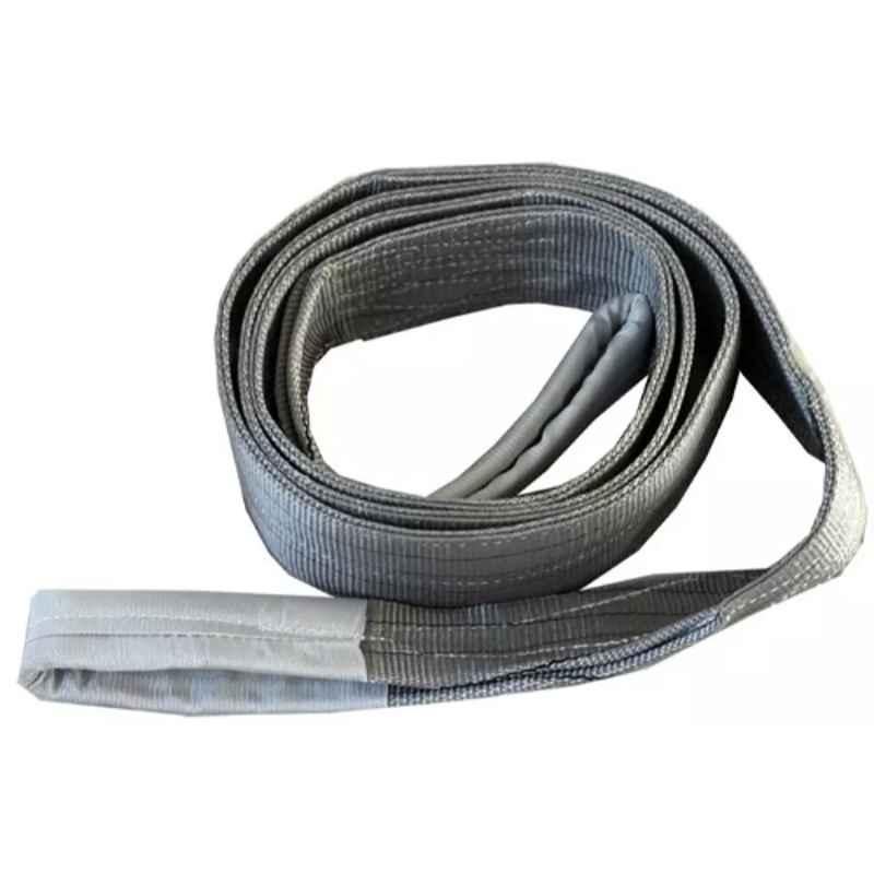 Sankalp 4Tonx12m Polyester Grey Webbing Sling