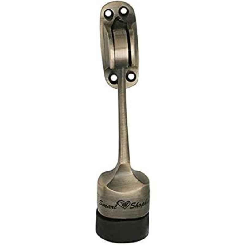 Smart Shophar 6 inch Zinc Antique Vanilla Door Stopper, SHA30ST-VANI-AN06-P1 (Pack of 5)