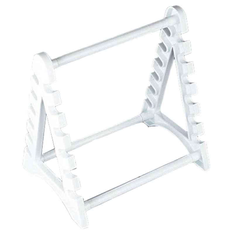 New Verma Polypropylene Horizontal Pipette Stand, Hold Capacity: 12 Pipettes (Pack of 6)