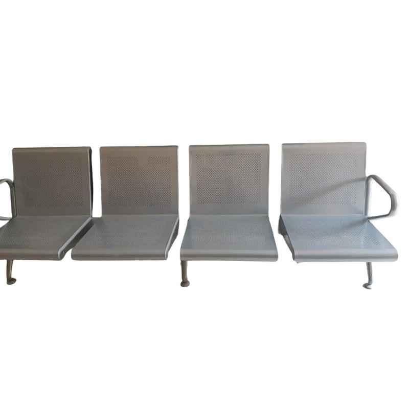 Tychemed 2380x680x780mm 4 Seater Patient Waiting Chair without Cushion, TM-WC-4