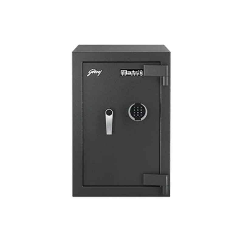 Godrej Matrix 2414 EL 66 Liters Ebony Digital Safe Locker with Non-Volatile Memory & Master Password (Tijori)