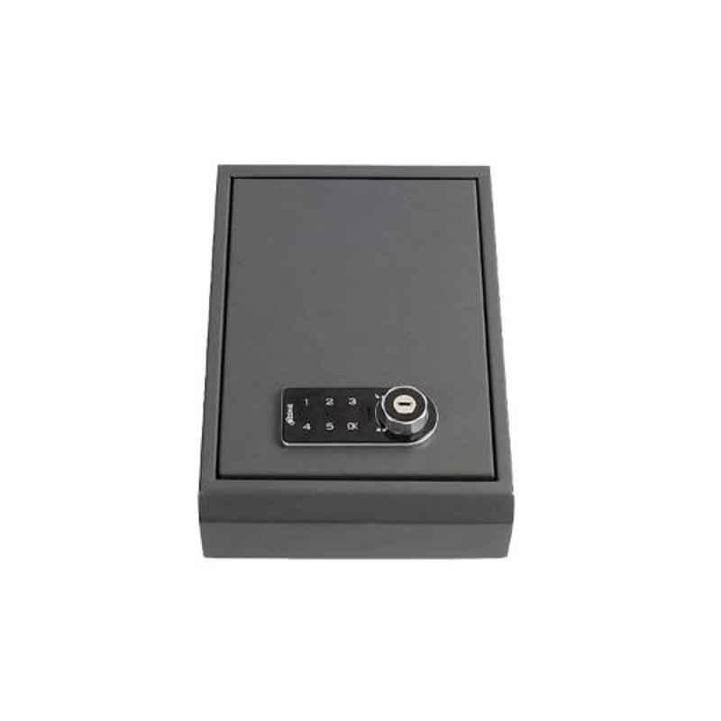 Ozone Ezee 272x190x60mm Stainless Steel Black Safe