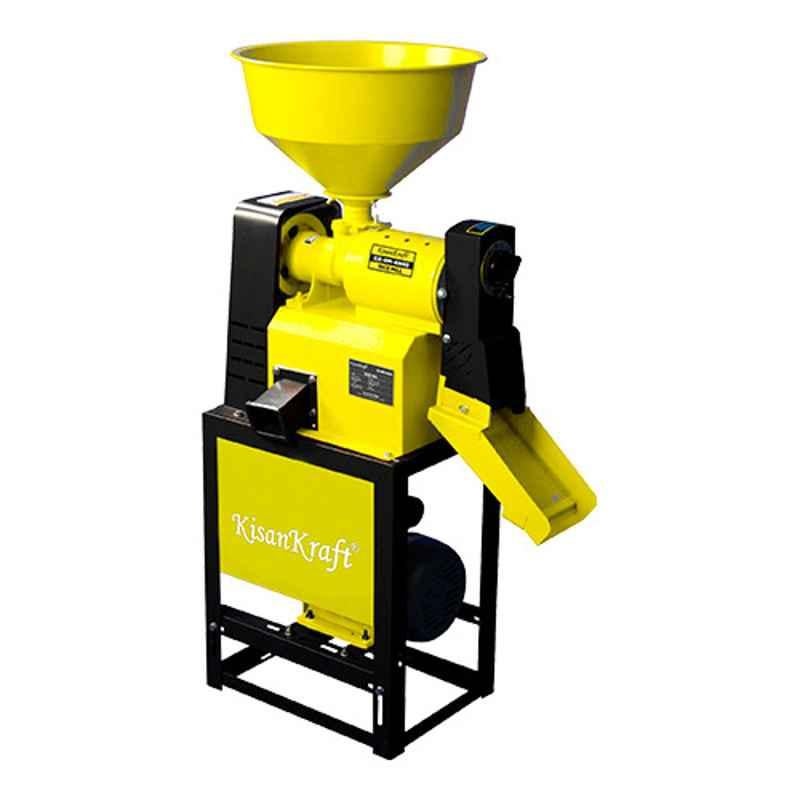 Kisankraft KK-RM-6N40 2.5HP Electric Rice Milling Machine with Electric Motor