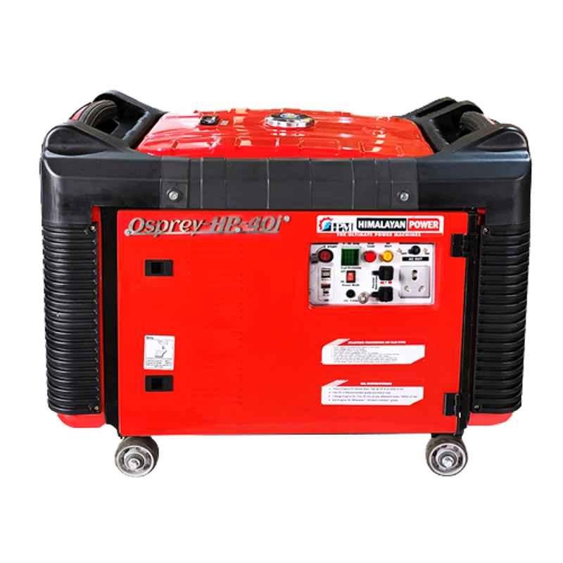 Himalayan Power Osprey HP-40i 4 kVA Recoil Start Petrol Inverter Generator
