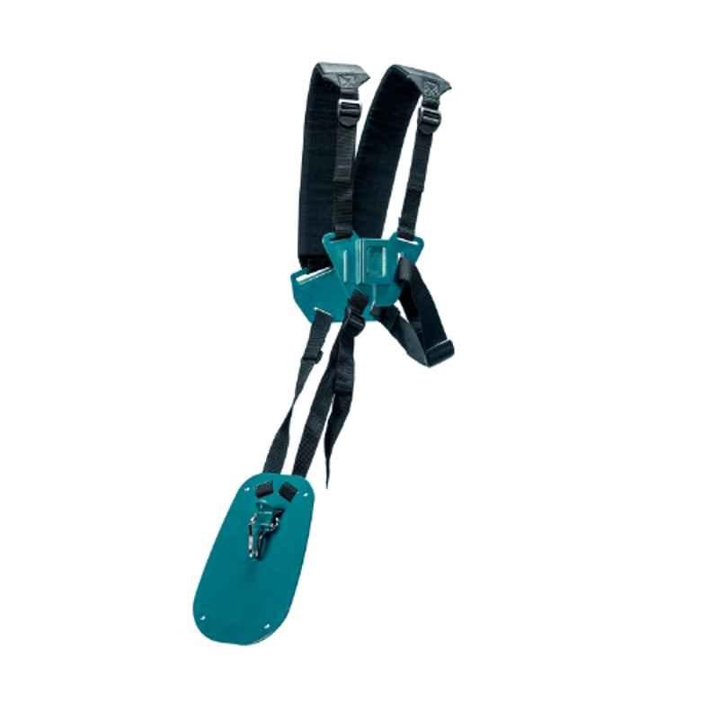 Virat DSBB2 Plastic & Nylon Blue Brush Cutter Double Shoulder Belt with Adjustable Strap