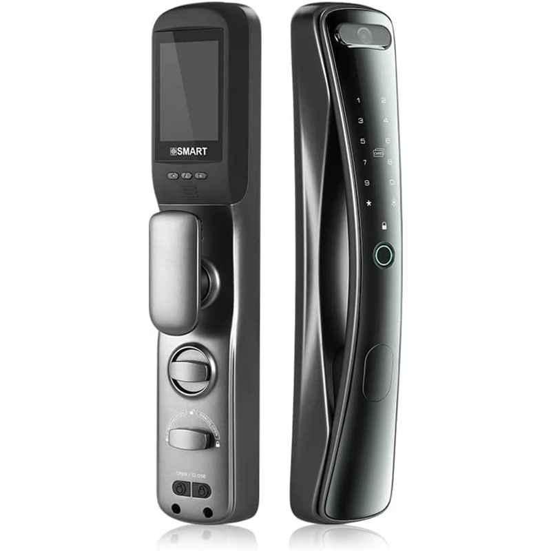 Golens X5 Premium Alloy Steel 8 Ways Access Automatic Grey Smart Digital Door Lock