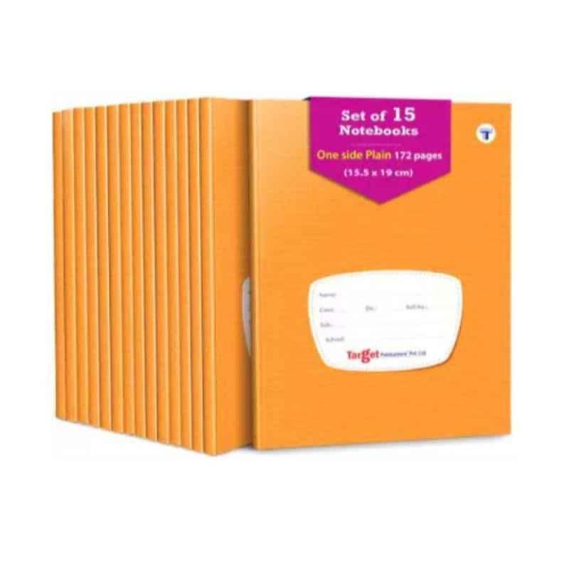 Target Publications 172 Pages Regular Single Line Interleaf Notebooks for Kids, 1253 (Pack of 15)