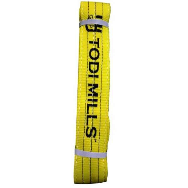 Grip 75mm 3 Ton 6m Yellow Polyester Sling
