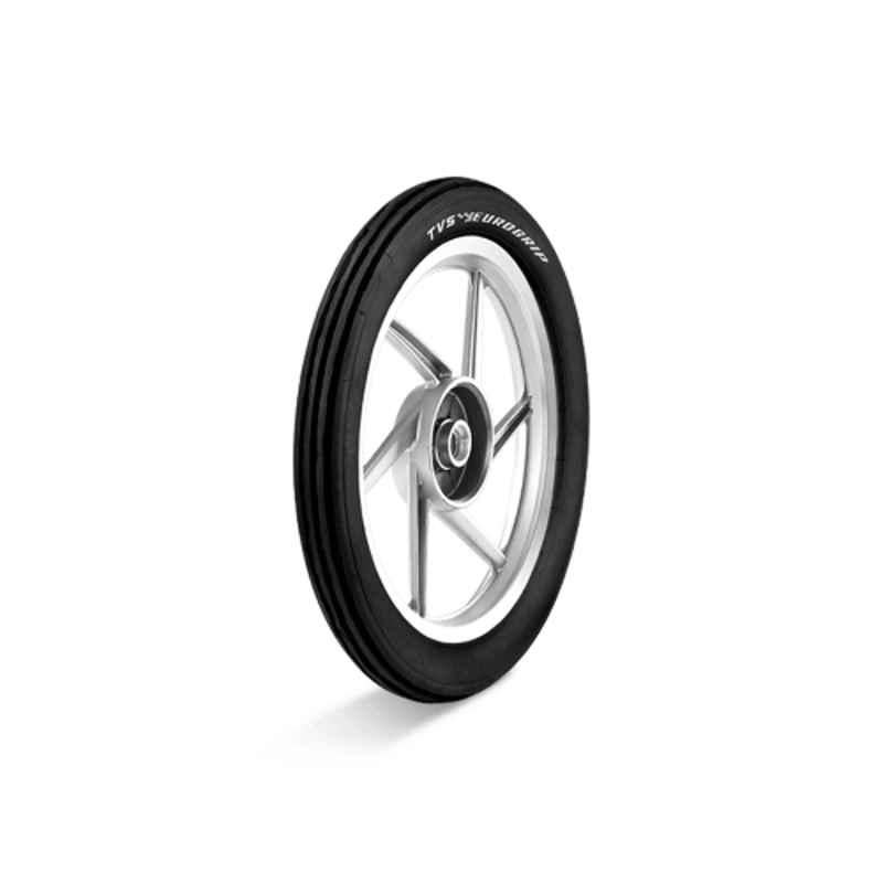 TVS Eurogrip 2.50-16 41L 6PR Rib Plus Front Tubular Scooter Tyre, 3MPD90256RP610