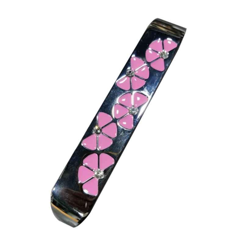 Era 4 inch Zinc Antique Pink Cabinet Handle, DS-50-96MM