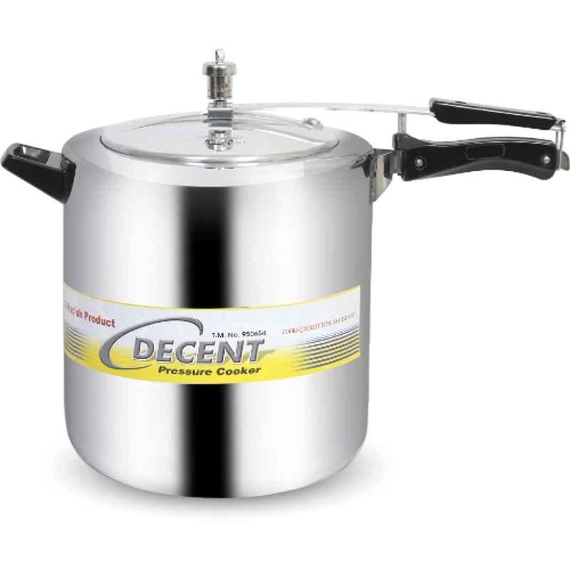 Decent Classic 15L Aluminium Silver Inner Lid Pressure Cooker, DECP00015L
