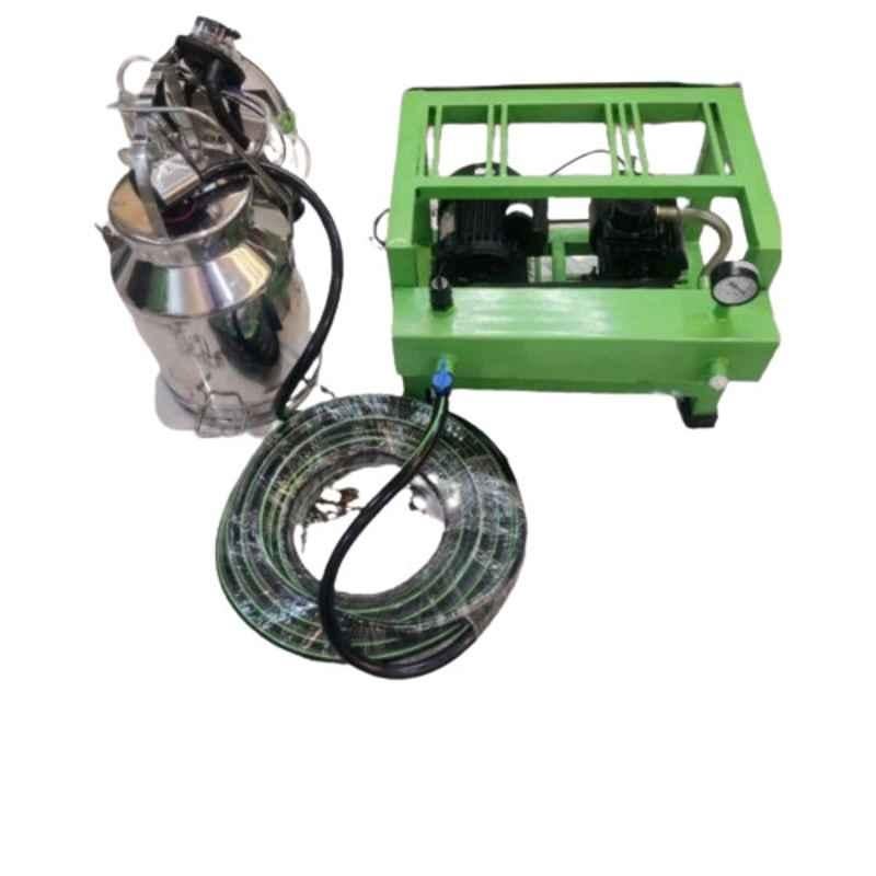 25L Stainless Steel Single Bucket Milking Machine