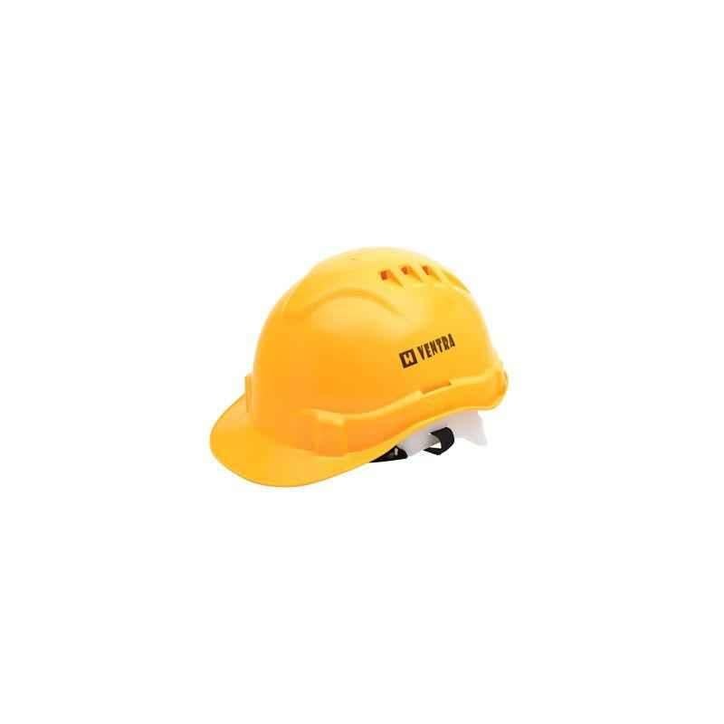 Heapro Yellow Nape Type Safety Helmet, VLD-0011 (Pack of 10)