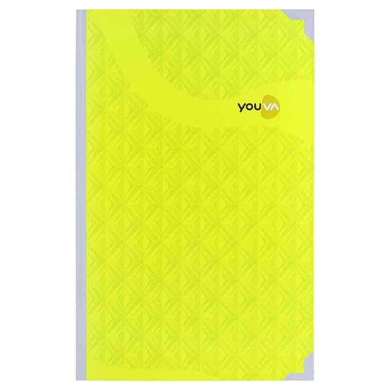 Navneet 4Q Youva Size 288 Pages Assorted Colour Single Line Case Bound Notebook, 22953